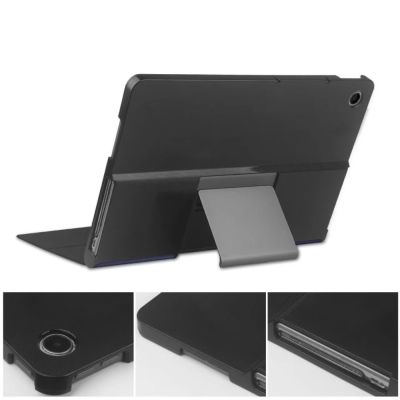 10. Tech-Protect SmartCase for Lenovo TAB PLUS - Black