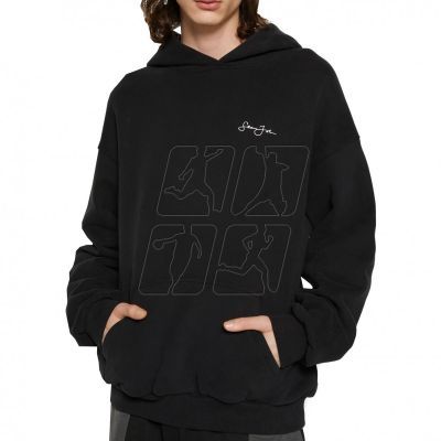 2. Sean John Script Logo Back Artwork Hoodie M 6021388