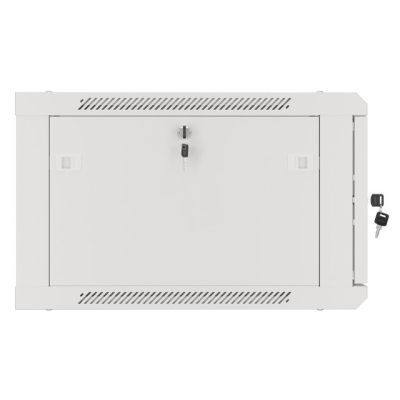 11. Lanberg WF01-6606-10S 6U Rack Wall-Mounted Cabinet Gray