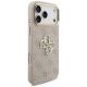 4. Guess 4G Big 4G Classic Logo Big Strap Metal Buttons Case for iPhone 18 Pro / 17 Pro – Pink