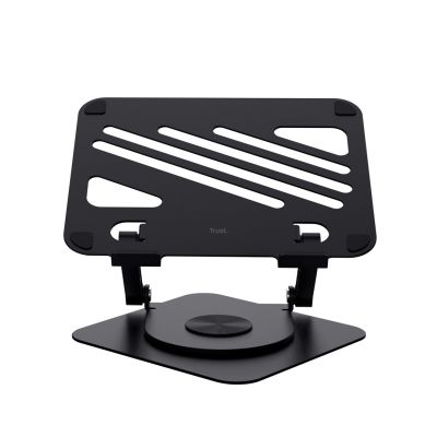 7. Trust ZEFF METAL Black Laptop Stand