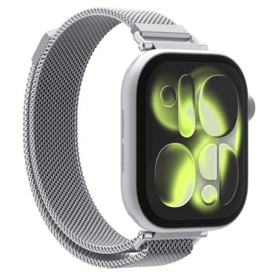 2. Spigen WBM4 Strap for Apple Watch (40 / 41 / 42 mm) - Silver