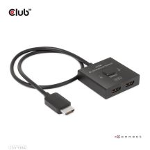 CLUB3D CSV-1384 KVM Switch Black