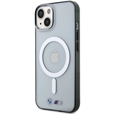 2. BMW Silver Ring MagSafe case for iPhone 14 Plus - transparent