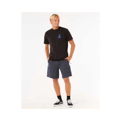 4. RIP CURL Vaporcool Search Stack Tee Black