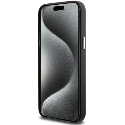 5. BMW Signature Wrapped Metal MagSafe case for iPhone 15 Pro Max - black