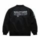 2. Mitchell &amp; Ness Lightweight Satin Bomber San Antonio Spurs M Jacket SJKT6599-SASYYPPPBLCK