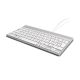 2. R-Go Tools Ergonomic R-Go Compact Break Keyboard, with Break Software, QWERTZ (DE), Wired, White