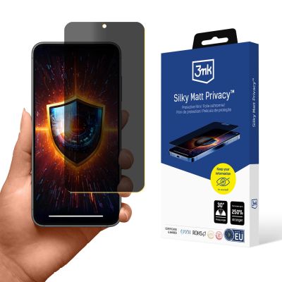 19. Privacy Film 3mk Silky Matt Privacy for Samsung Galaxy S23 5G