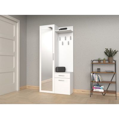 2. DUO WARDROBE WHITE SET