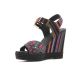 5. Geox W D82P6G 000AW C0042 wedge shoes
