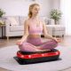 8. Extralink Moonwalk Spin Move Vibration Platform for Fitness Exercises 200W red