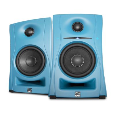 17. KALI AUDIOLP-UNF-B - Pair of Bluetooth monitor speakers. Multimedia speakers, blue.