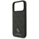 6. Guess 4G Small Classic Logo MagSafe Case for iPhone 17 Pro Max / 18 Pro Max - Black
