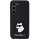 3. Karl Lagerfeld Silicone Choupette Metal Pin case for Samsung Galaxy S23 - black
