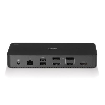 6. Universal hybrid USB Type-C and Type-A laptop docking station with 3x4K support (DP, HDMI)