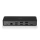 6. Universal hybrid USB Type-C and Type-A laptop docking station with 3x4K support (DP, HDMI)