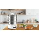 8. Tefal Convenient Series Deluxe VC502D 3-Basket Steamer, 900W Stainless Steel, White