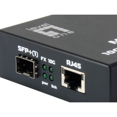 3. LevelOne GB RJ45 to SFP+ 10Gbps Converter