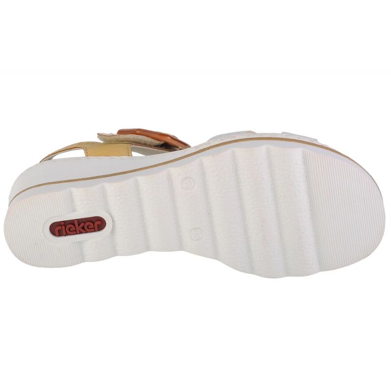 4. Rieker Sandals 67476-69 white 39
