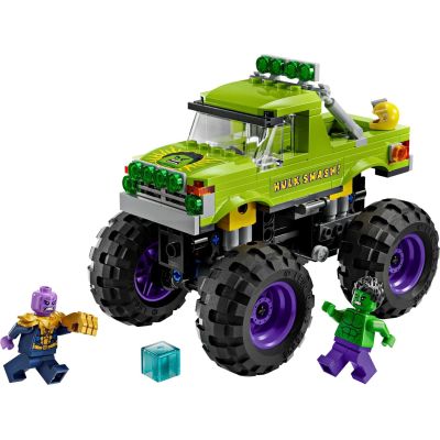 3. LEGO MARVEL 76312 Hulk vs. Thanos Monster Truck