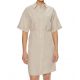 CALVIN KLEIN LINEN BLEND SHIRT DRESS