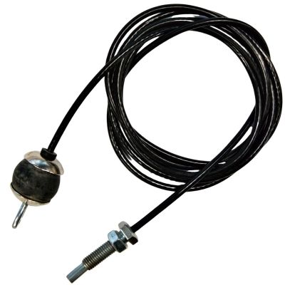 6. Cable for Home Gym Machine 256 cm, Rubber Stopper, Screw End