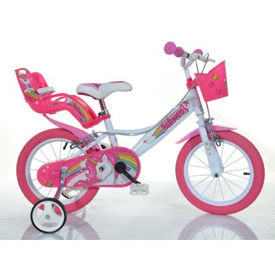 2. Dino Bikes 144R-UN City Bike 35.6 cm (14") Steel Pink, White