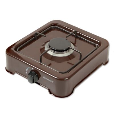 Ravanson K-01BR 1-burner adjustable gas stove (brown)