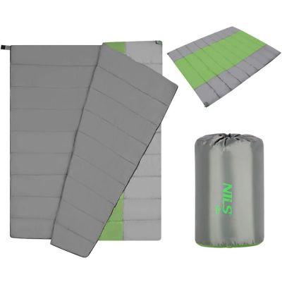 2. NILS Camp NC2011 gray-green sleeping bag