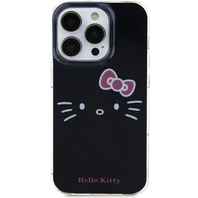 3. Hello Kitty IML Kitty Face case for iPhone 13 Pro Max - black