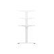 3. Equip 650814 Standing Desk Frame Electric Current 2 x Legs White