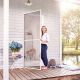 71. ALU DOOR MOSQUITO NET 100X215 WHITE BASIC PLUS