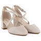 3. Beige Sergio Leone SK824 women's sandals with straps