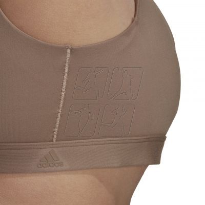 4. Adidas CoreFlow Luxe Medium-Support Bra (Plus Size) W HI3448