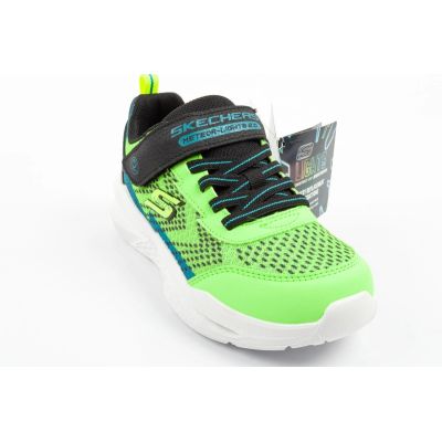 2. Skechers Meteor-Lights LED Children's Sports Shoes for Boys with Velcro