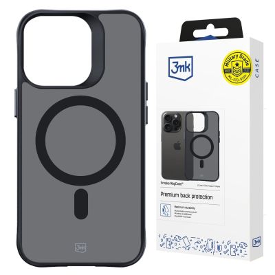 27. 3mk Smoke MagCase with MagSafe for iPhone 14 Pro Max - Semi-Transparent