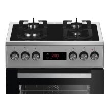 BEKO FSMT55330DXDS gas-electric cooker | 3D baking | rotisserie | steam cleaning