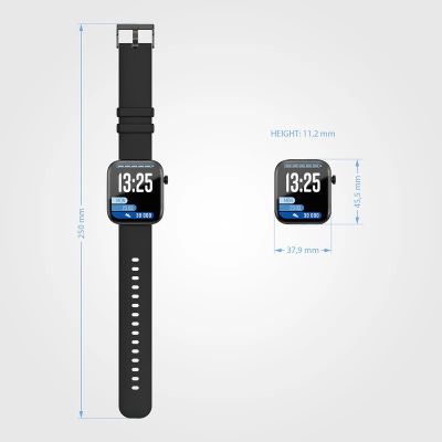 4. LAMAX BCool2 Plus Black Smart Watch
