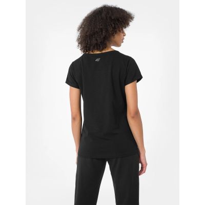 2. Women's regular plain T-shirt 4F 4FMM00TTSHF732-20S