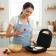 16. ELDOM MULTIFUNCTIONAL SANDWICH MAKER 5 IN 1 ST250 850W INTERCHANGEABLE PLATES: SANDWICH, GRILL, WAFFLES, NUTS, MINI DONUTS