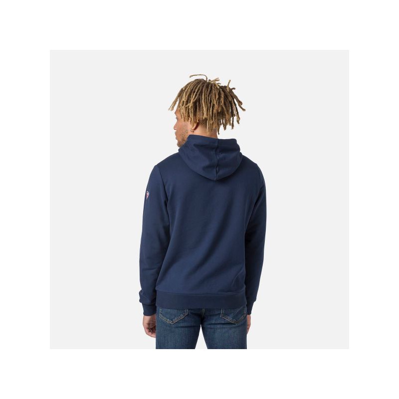 4. Rossignol LOGO SWEAT HOOD FL navy blue