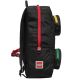 6. LEGO Brick 1x2 Backpack 20204-0354 Black One size