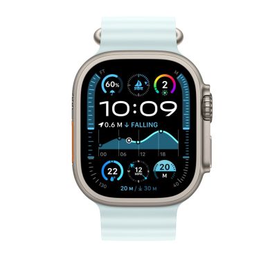 3. Ocean Band 49 mm Extension Kristallblau/Grau