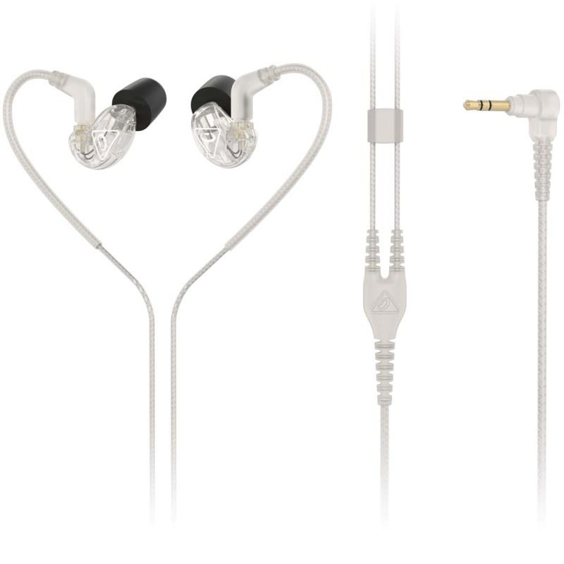 Behringer SD251-CL - In-ear headphones with MMCX connector - transparent