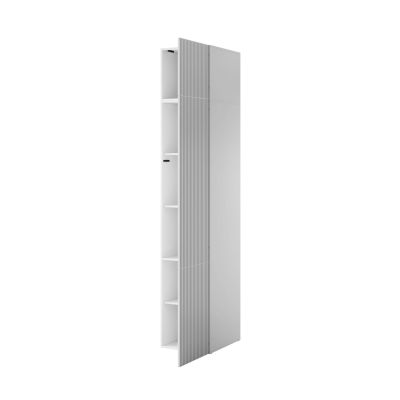 4. PAFOS 1D wardrobe with top unit 45x55.5x45 white matt