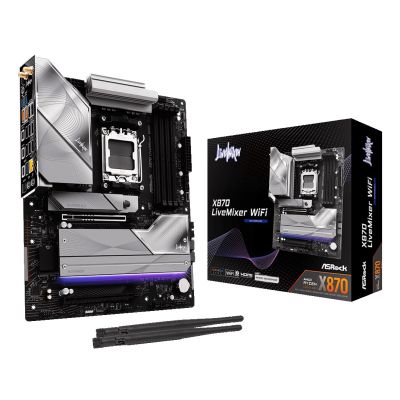 6. Asrock X870 LIVEMIXER WIFI Motherboard