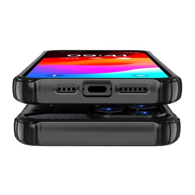 7. iPhone 15 Pro Max Hybrid Armor case - black