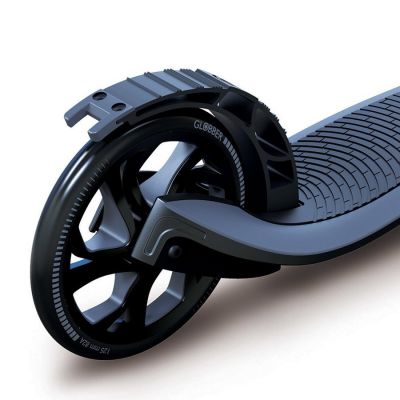 7. Globber ONE NL 205 City Scooter / Black-Charcoal Grey 477-100