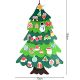 16. DIY CHRISTMAS TREE ADVENT CALENDAR